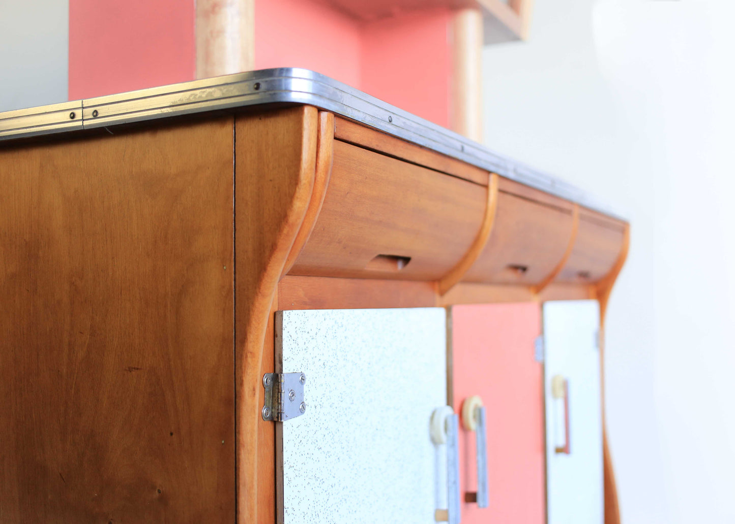 Vintage Tall Kitchen Cabinet