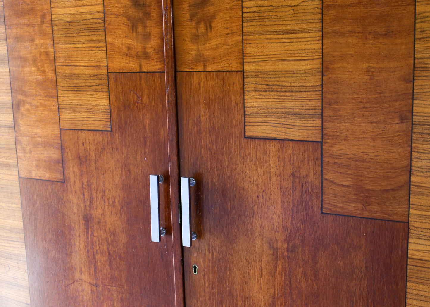 Vintage Art Deco Style Wardrobe