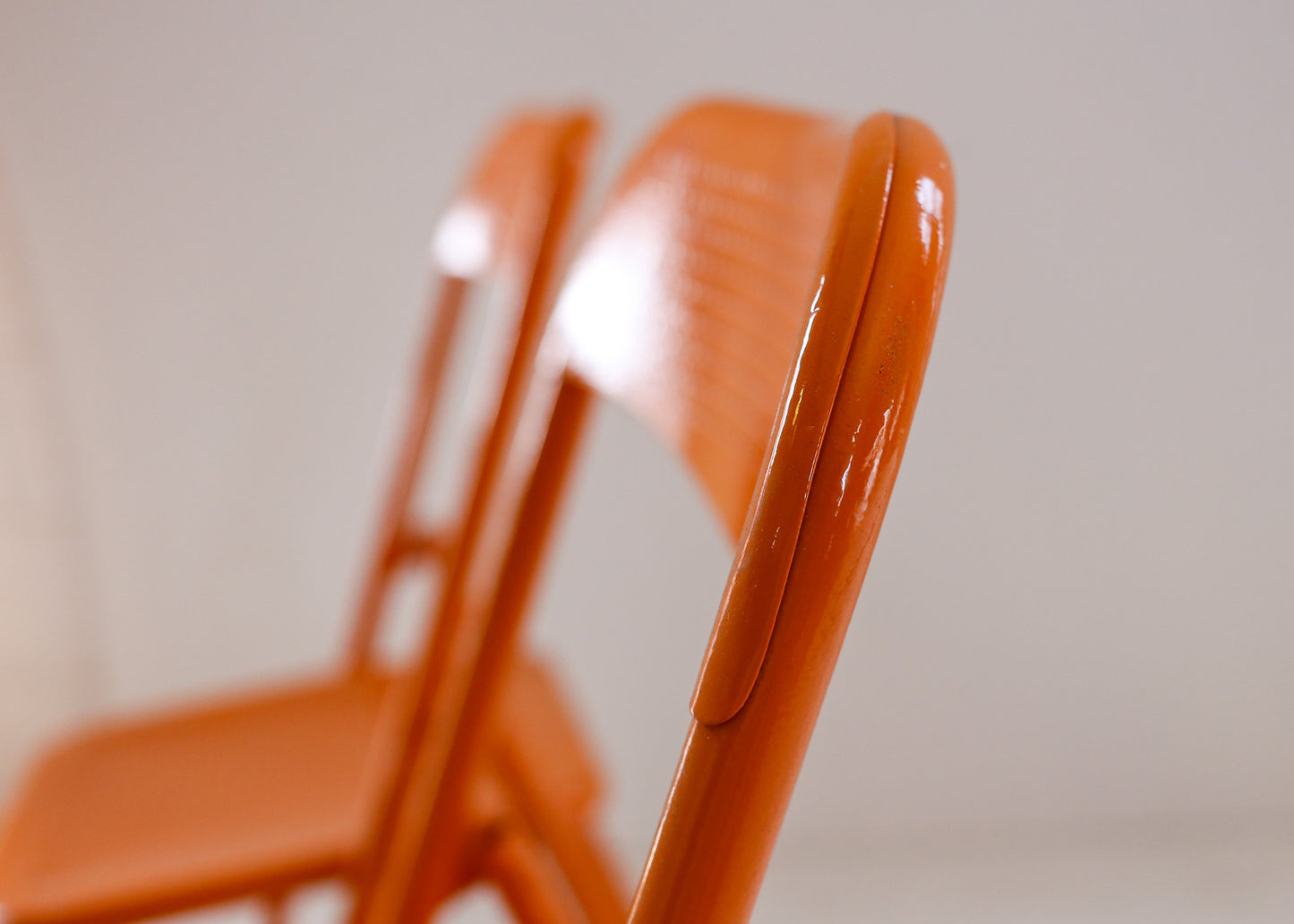 A Pair of Vintage Metal Folding Chairs