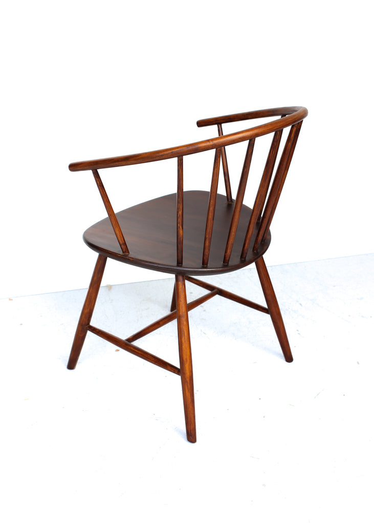 1960's Danish Style Spindle Back Chair
