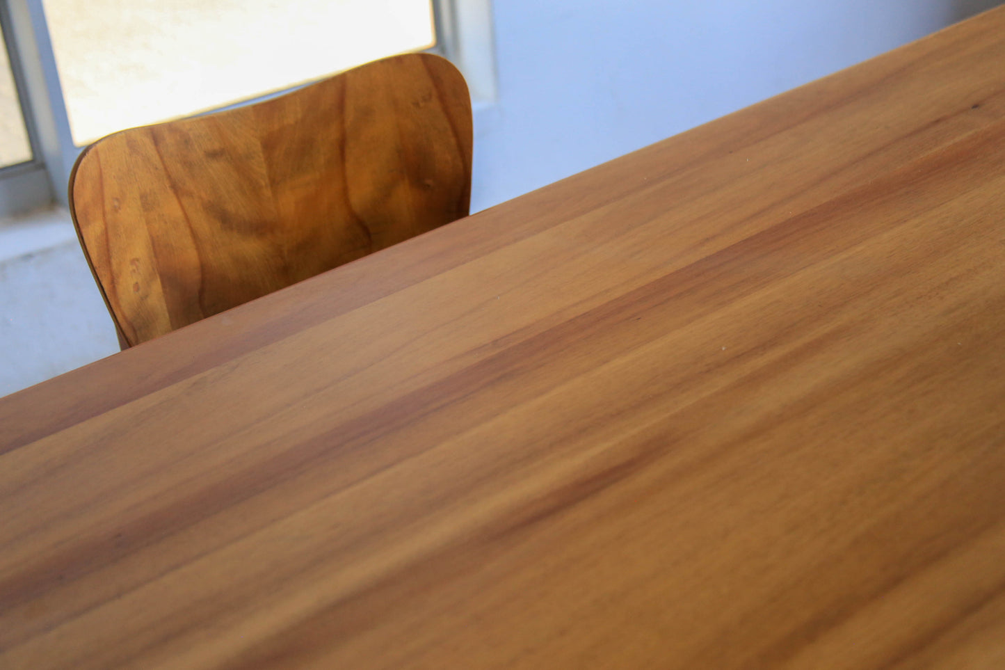 Eight-Seater Solid Wood Dining Table