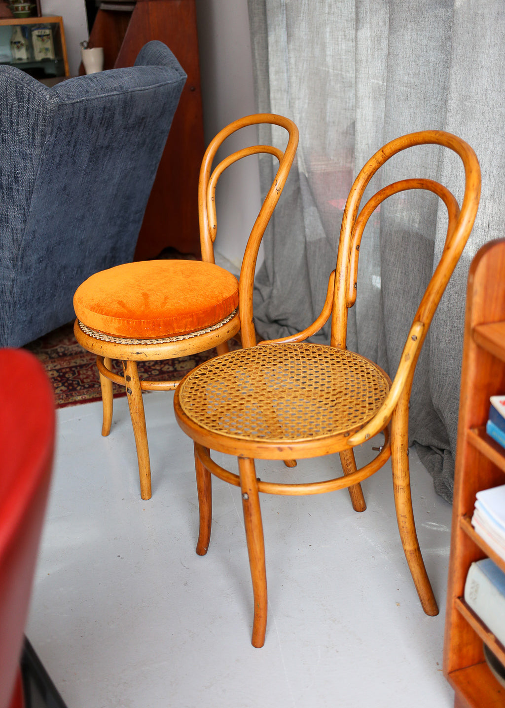 Set of Six Bentwood Chairs