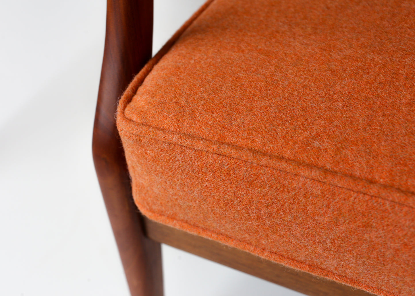 Sapele Frame Mid-century Armchair