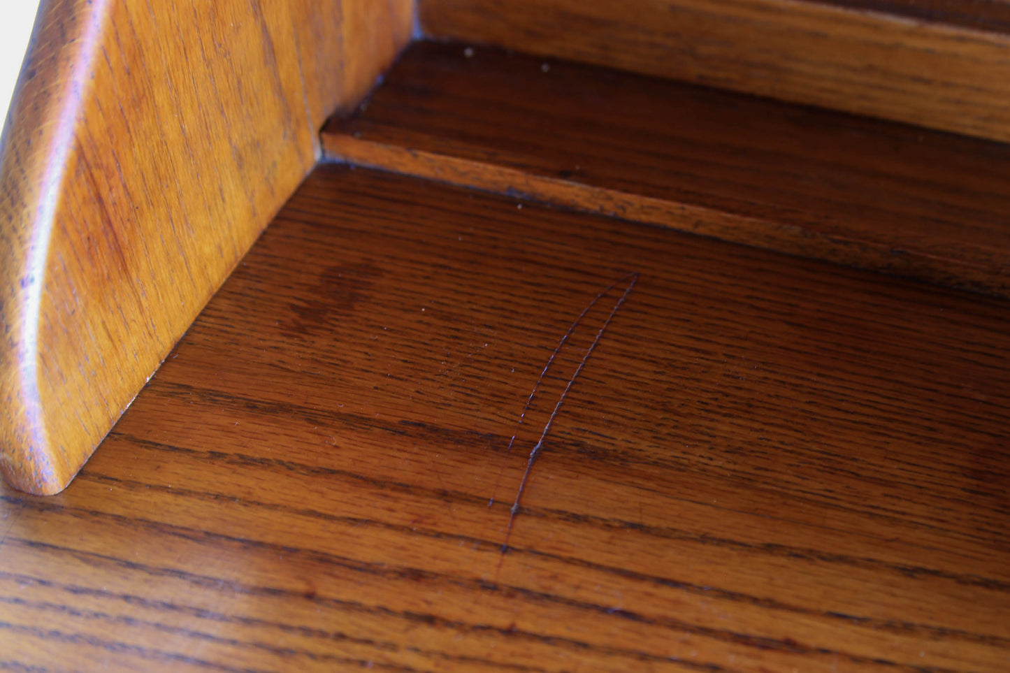 Vintage Oak Kitchen Cabinet