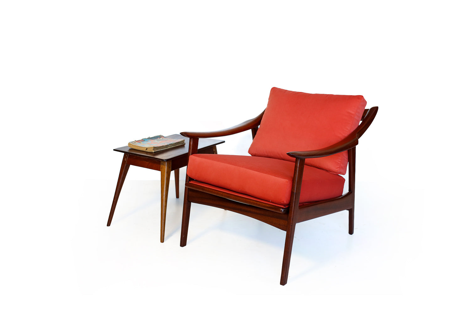 Rare Scandinavian Modern Mid-century Armchair