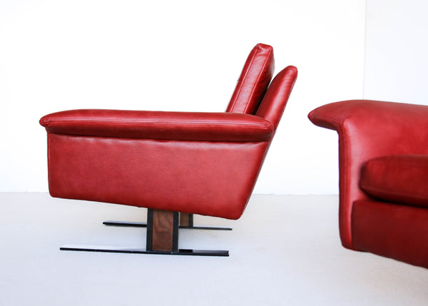 Two Italian Style MCM Armchairs