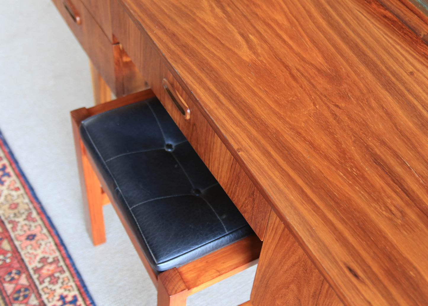 Mid-Century Kiaat Dressing Table