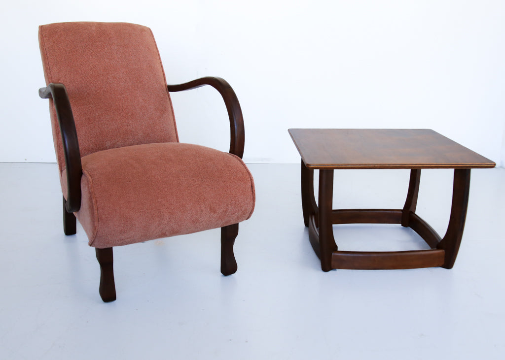 Imbuia Airflex Side Table