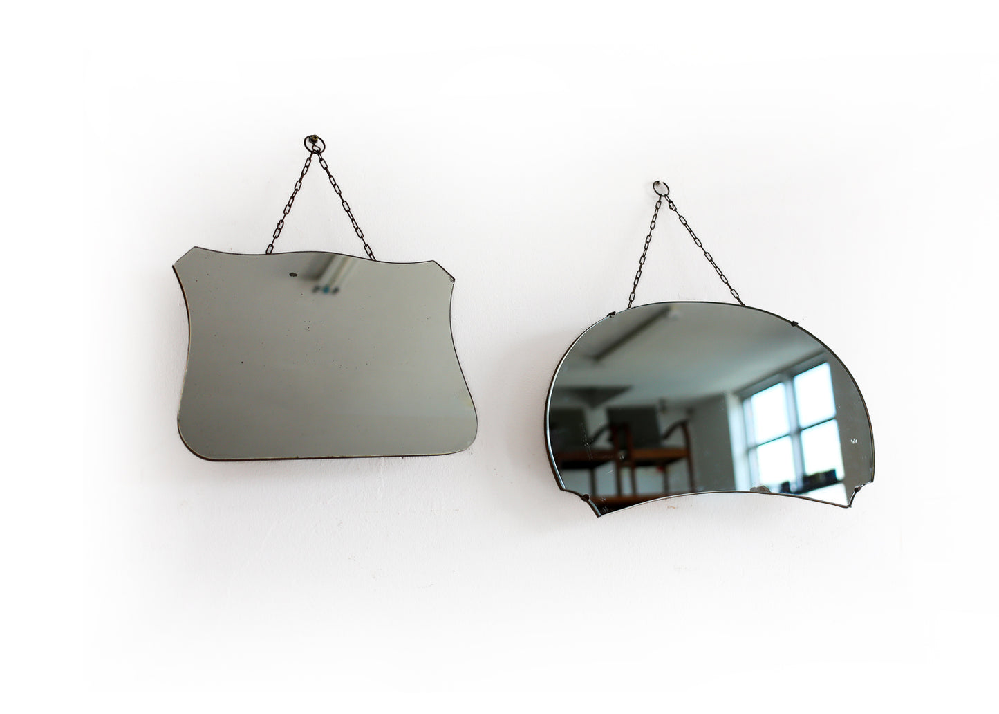 Art Deco Wall Mirror (Curved Shape)