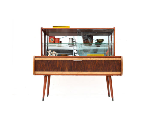 Mid-century Modern Display or Drinks Cupboard