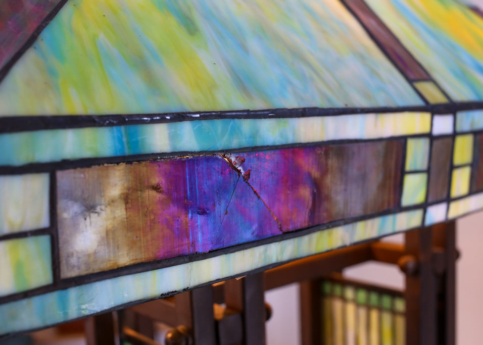 Frank Lloyd Wright Style Table Lamp