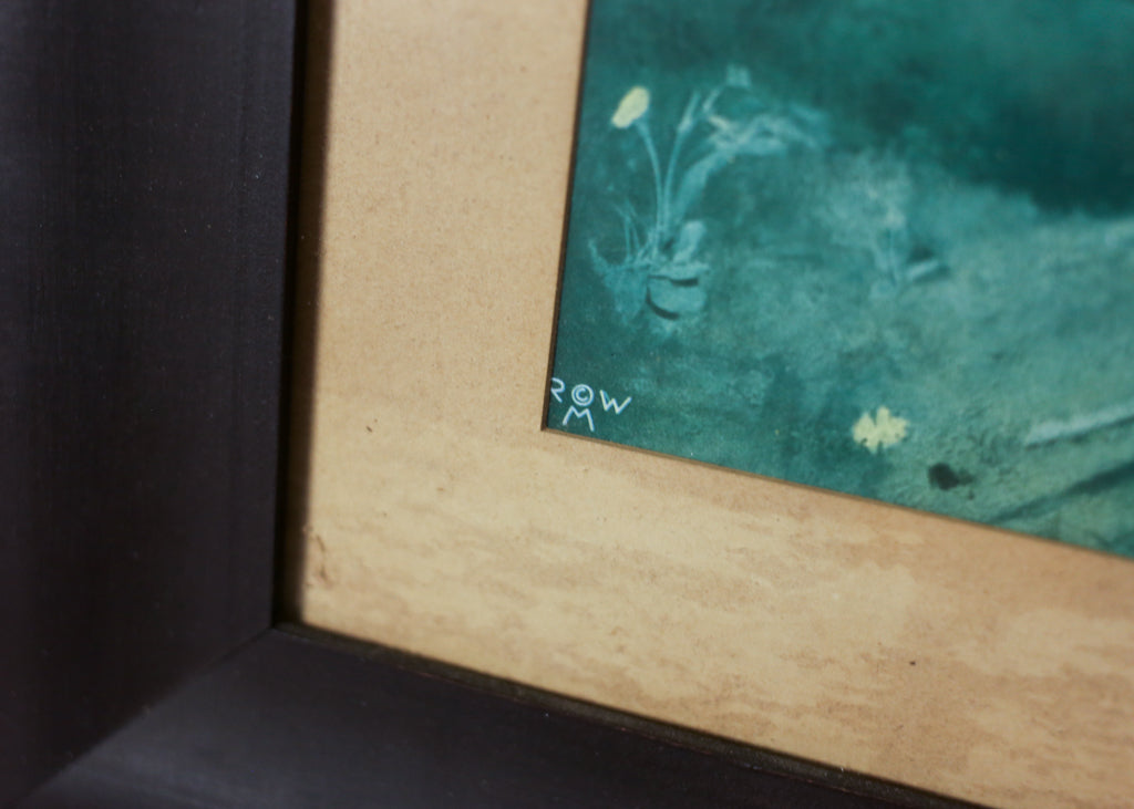 Framed Shepherd Boy Lying in the Sun Print