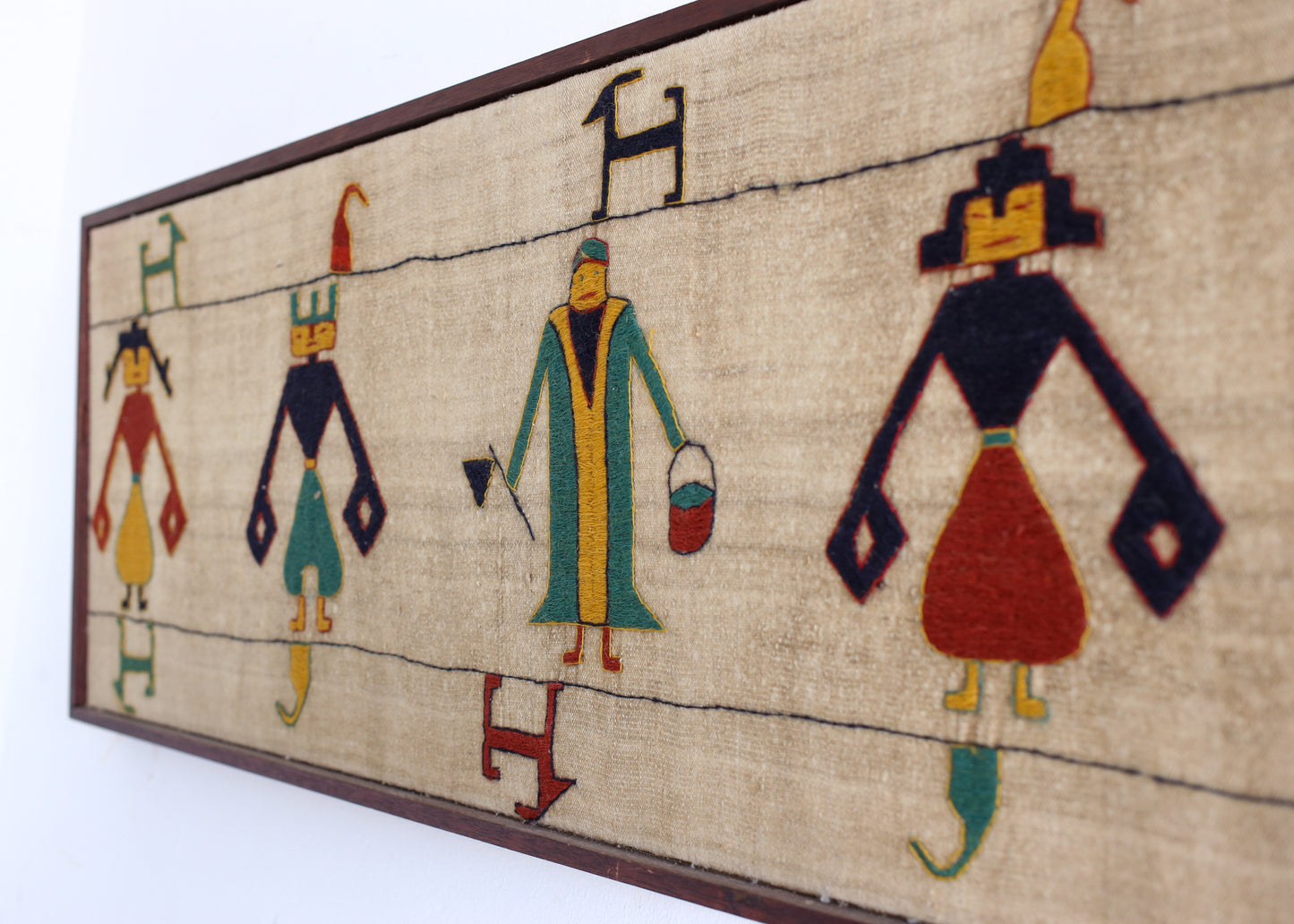 Exquisite Vintage Oriental Camel Bat Tent Tapestries