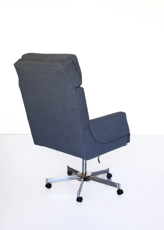 High Back Vintage Modern Desk Chair