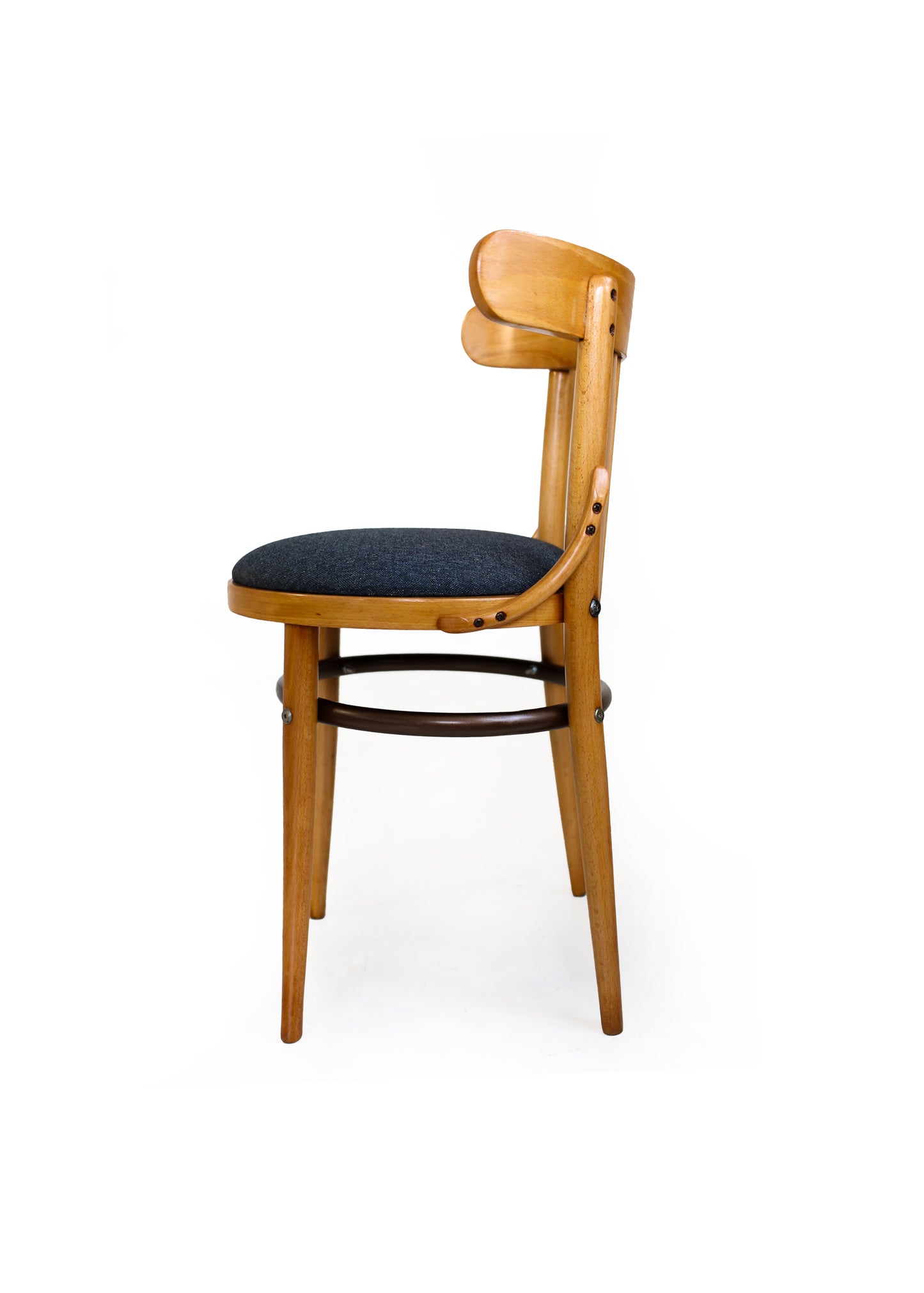Five Vintage Bent Wood Café Chairs