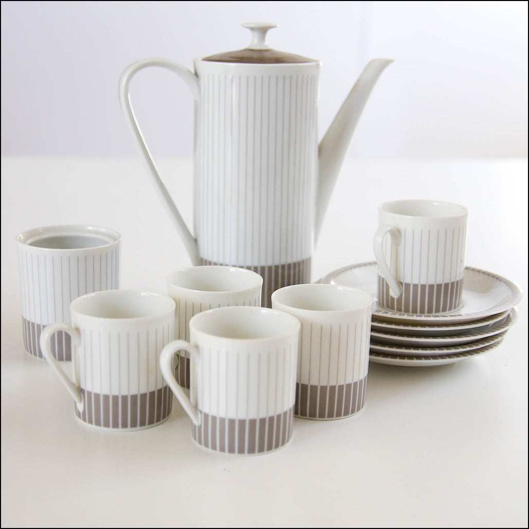 13 Piece 1950's Design Arzberg Espresso Set – Huisraad Modern