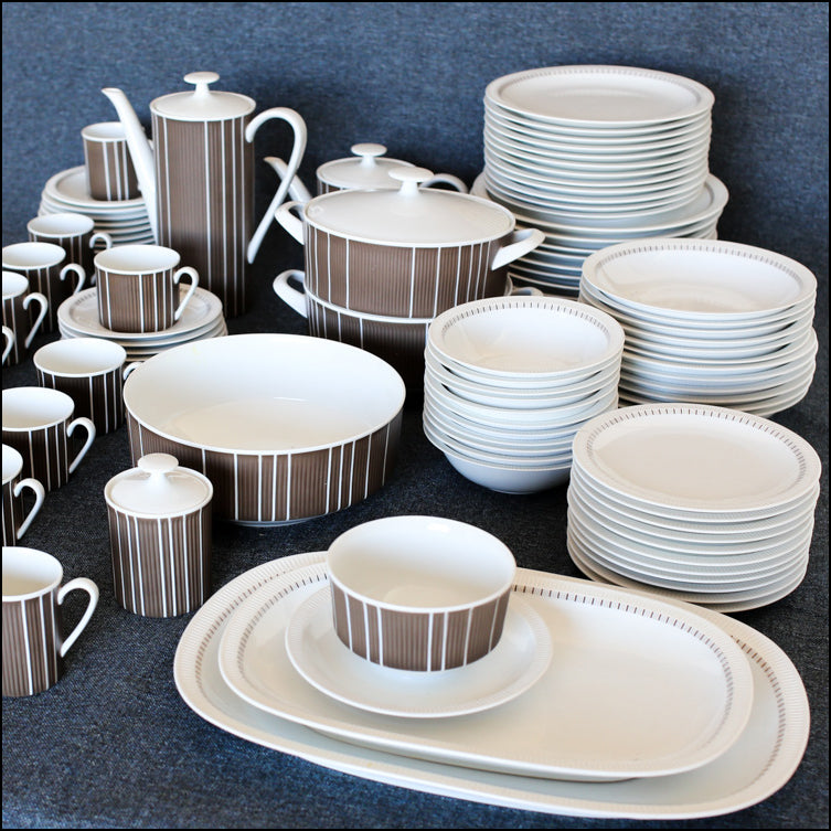 107 Piece Collectible 1960's Arzberg Tableware Service – Huisraad