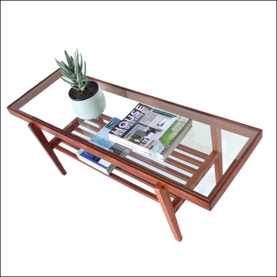 Glass Top Coffee Table