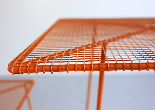 The Huisraad Modern 'Straight Laced' Retro Patio Range (priced per item)