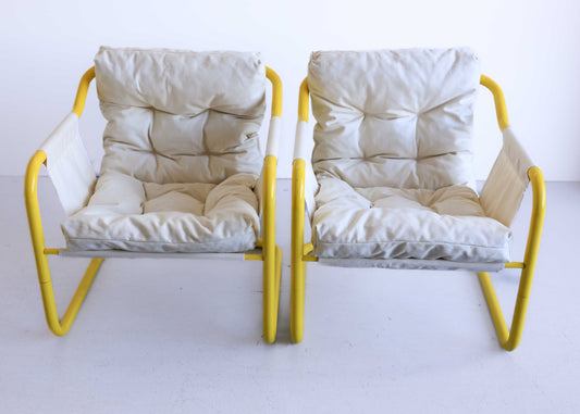 1970's Danish Cantilever Chairs
