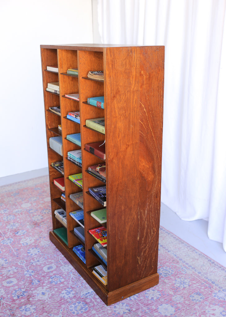 Vintage Pigeon Hole Cabinet with 30 Compartments