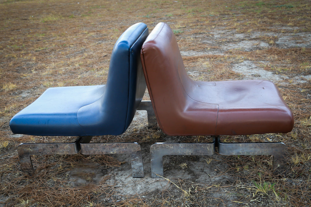 The tale of the heavy chrome and vinyl parastatal chairs