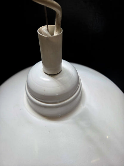 Vintage Retractable Steel Dome Pendant Lamp