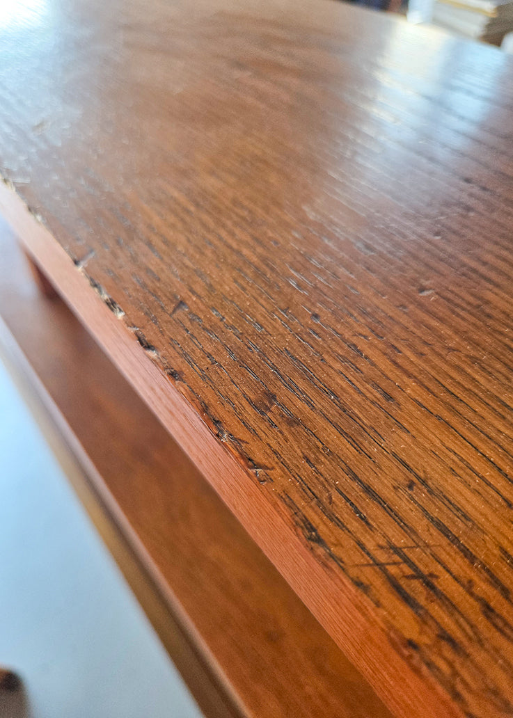 Solid Oak Art Deco Bookshelf