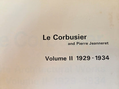 Collectible Le Corbusier Complete Works/Oeuvre Complète set