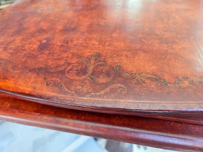 Vintage Gilt-Tooled Leather Desk Portfolio