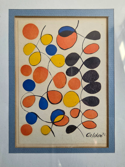 Vintage Alexander Calder Art Print