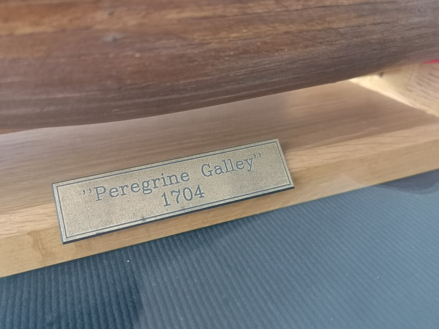 Tall Ship Model in a Glass Case