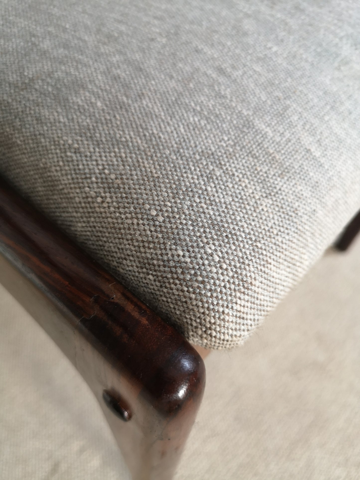 Set of Five Rosewood Dining Chairs by Johannes Andersen for Uldum Møbler (Denmark)