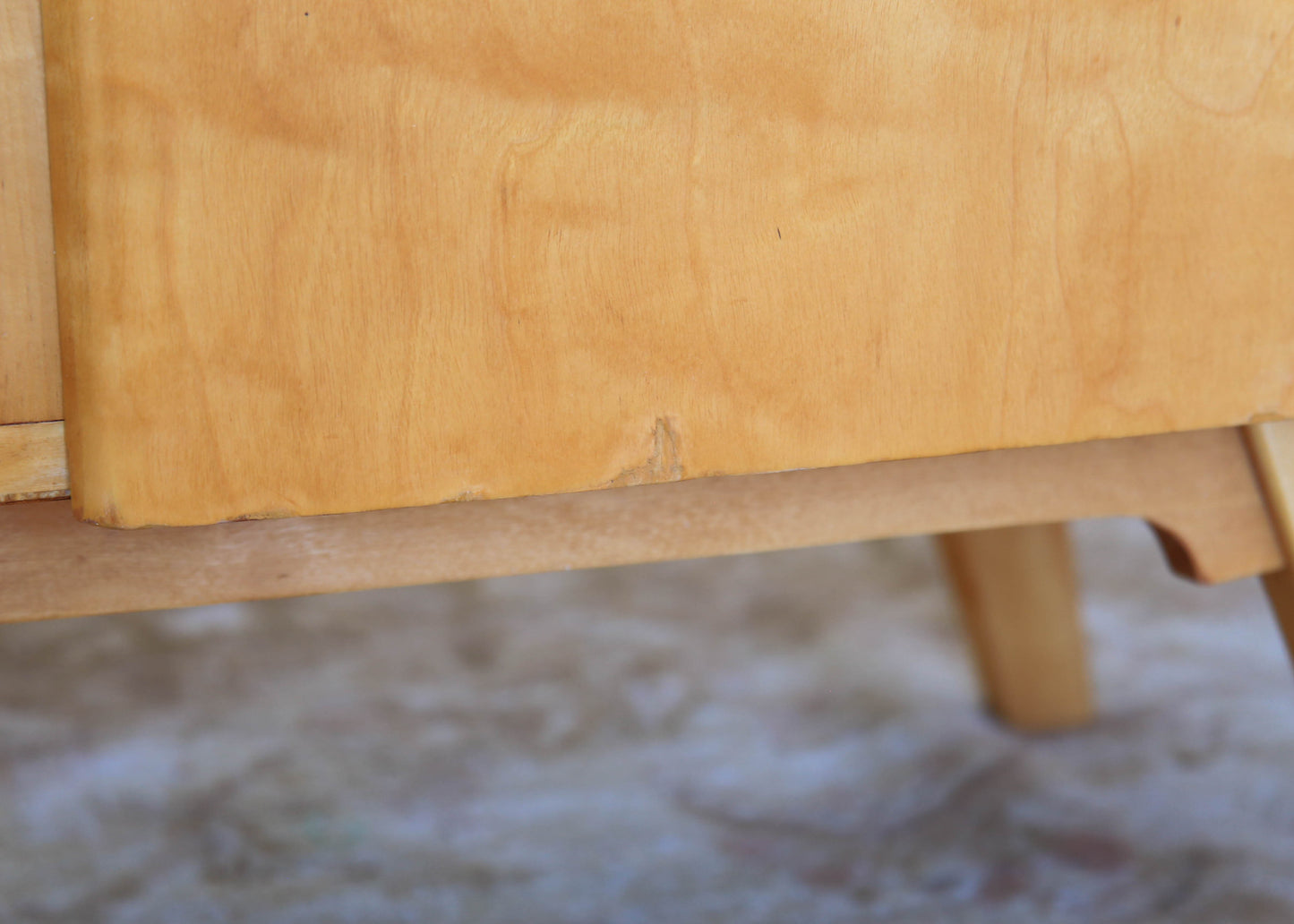 Vintage Birch Sideboard - Netherlands