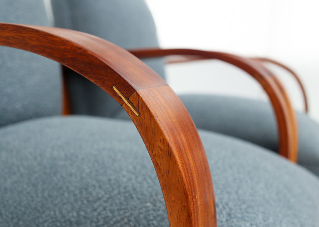 A Pair of Art Deco Armchairs
