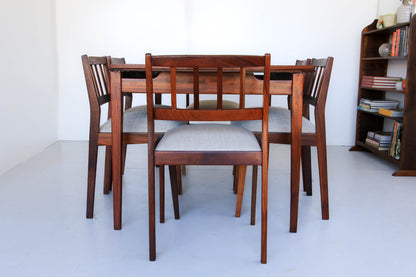 Six Vintage Dining Chairs