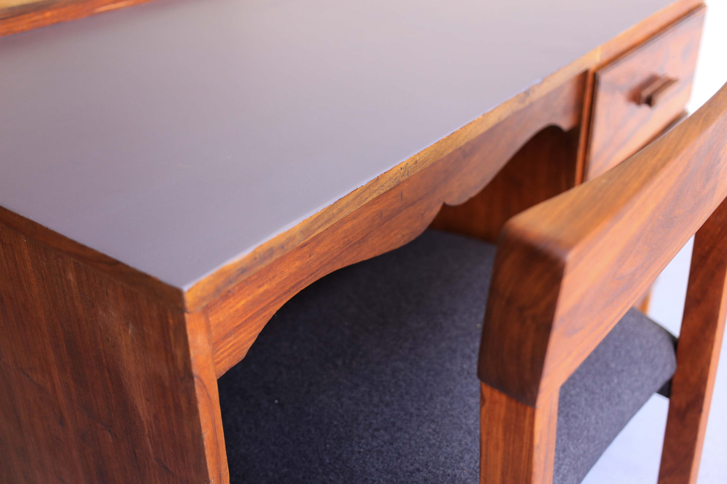 Small Retro Kiaat Desk
