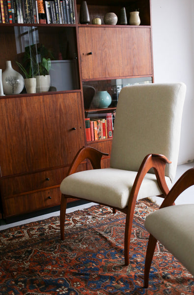 A Pair of 1950s Italian Armchairs