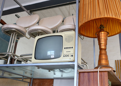 Vintage Telefunken portable black-and-white Television