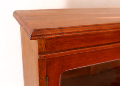 Vintage Solid Wood Book Cabinet