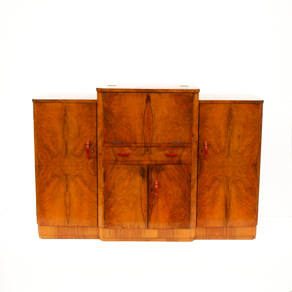1930s Art Deco Cocktail Cabinet