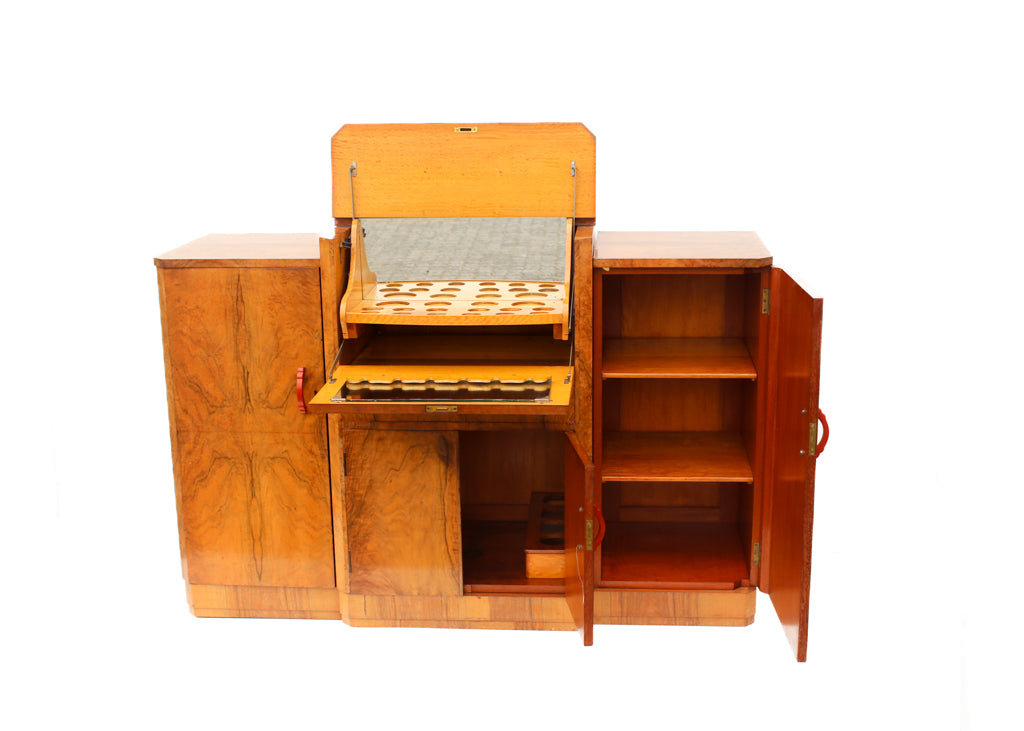 1930s Art Deco Cocktail Cabinet – Huisraad Modern