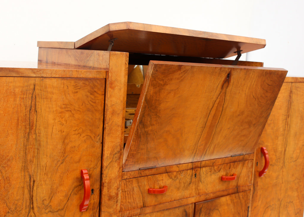 1930s Art Deco Cocktail Cabinet