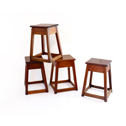 Antique Library Stools
