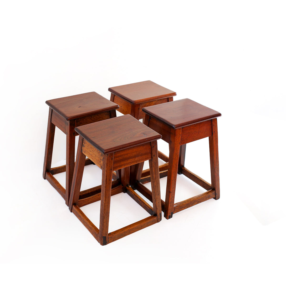 Antique Library Stools