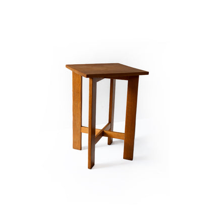 Oak Lamp Table