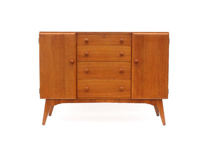 "Golden Key" Mid-century Highboard, UK c.1950s