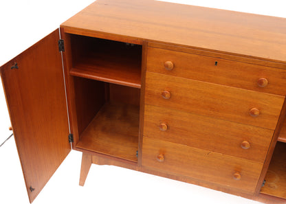 "Golden Key" Mid-century Highboard, UK c.1950s