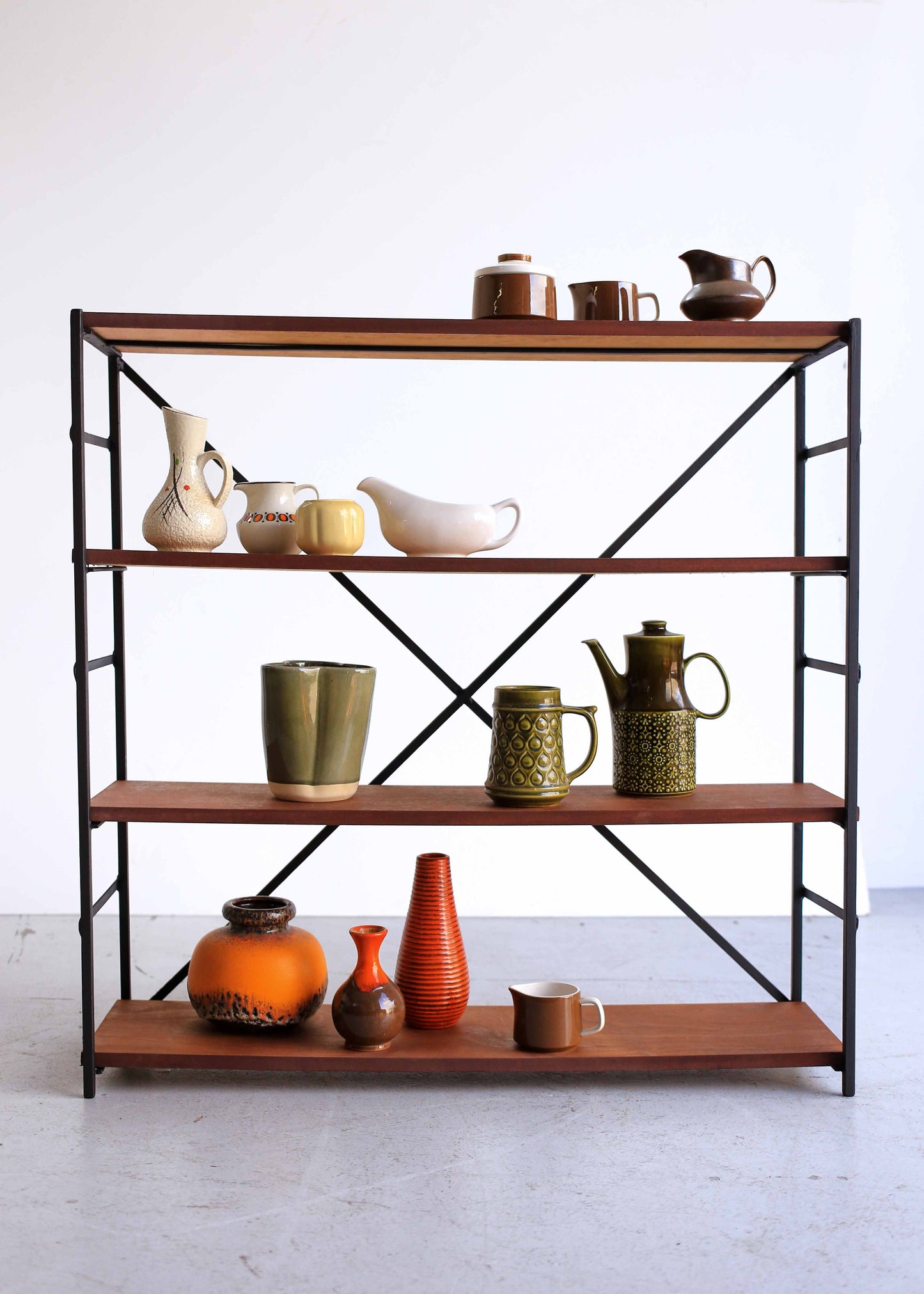 Vintage Ladder Frame Bookshelf
