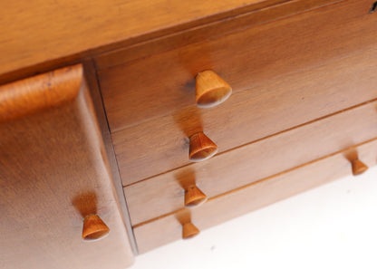 "Golden Key" Mid-century Highboard, UK c.1950s